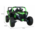 Pojazd Buggy ATV STRONG Racing silnik bezszczotkowy zielony A032